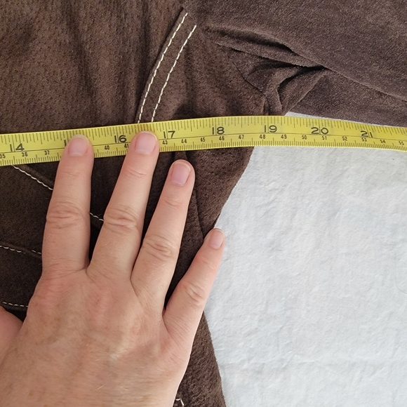 Wilsons Leather Brown Suede Jacket - Picture 15 of 17